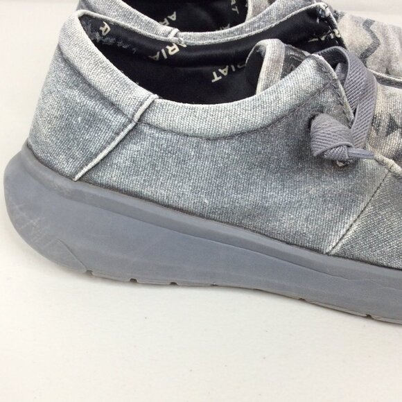 Ariat Hilo Stretch Mens 9 Slip On Shoes Loafer Casual Southwestern Aztec Canvas - Picture 5 of 10